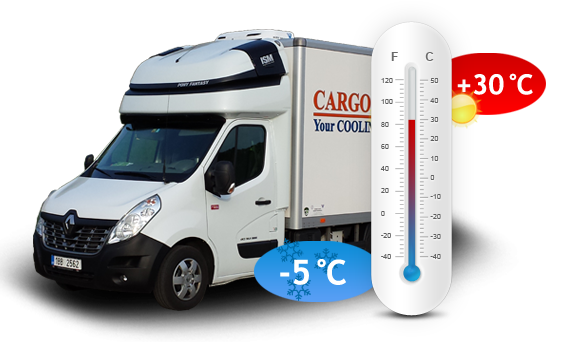 Constant temperature guarantee during whole transport thanks to modern equipment